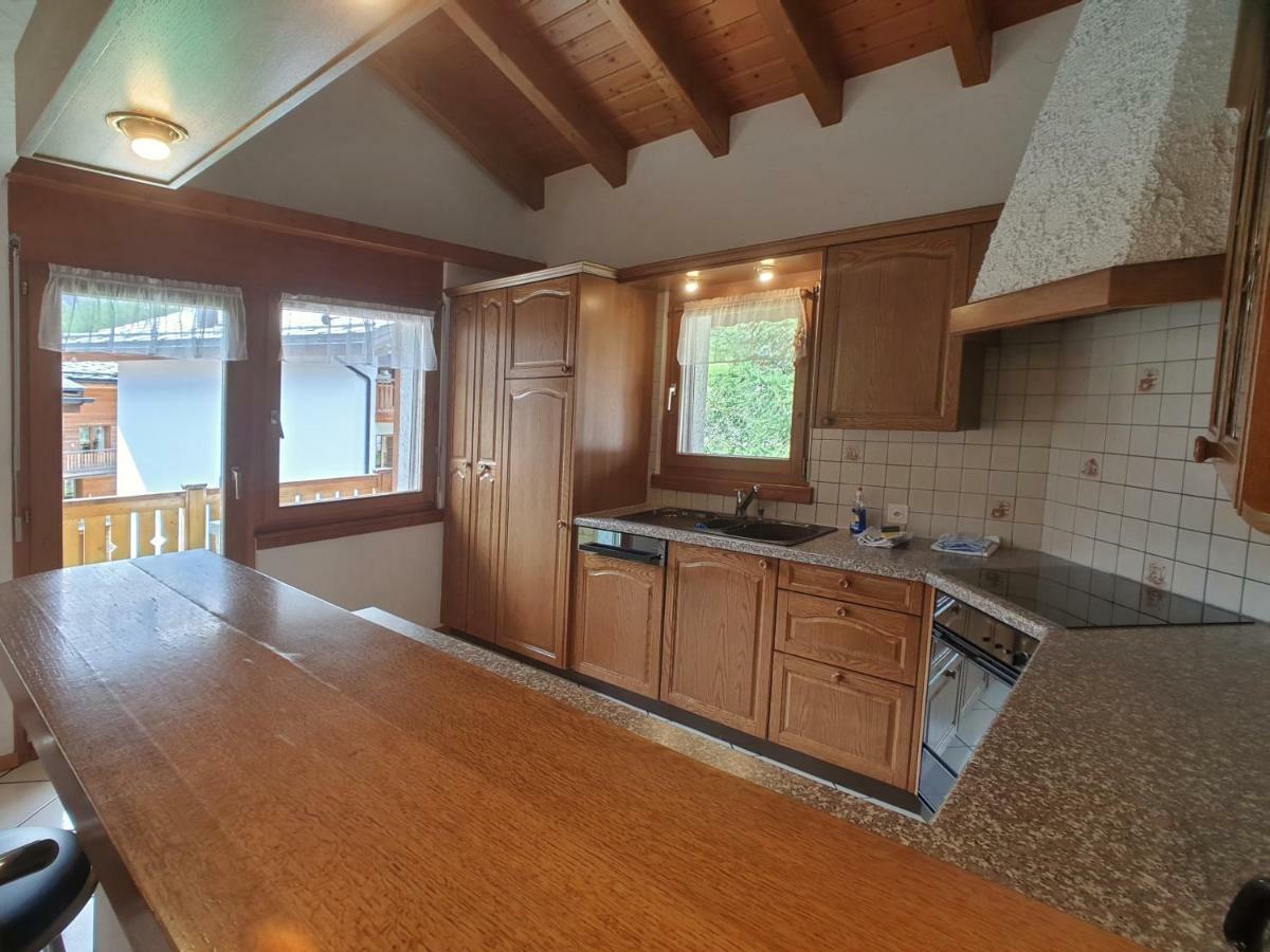 Apartment Etzel Saas Fee Dış mekan fotoğraf